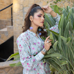 Identic Separates Printed Lawn 2Pcs Unstitched Suit V-1 - 14, Women, 2Pcs Shalwar Suit, Regalia Textiles, Chase Value
