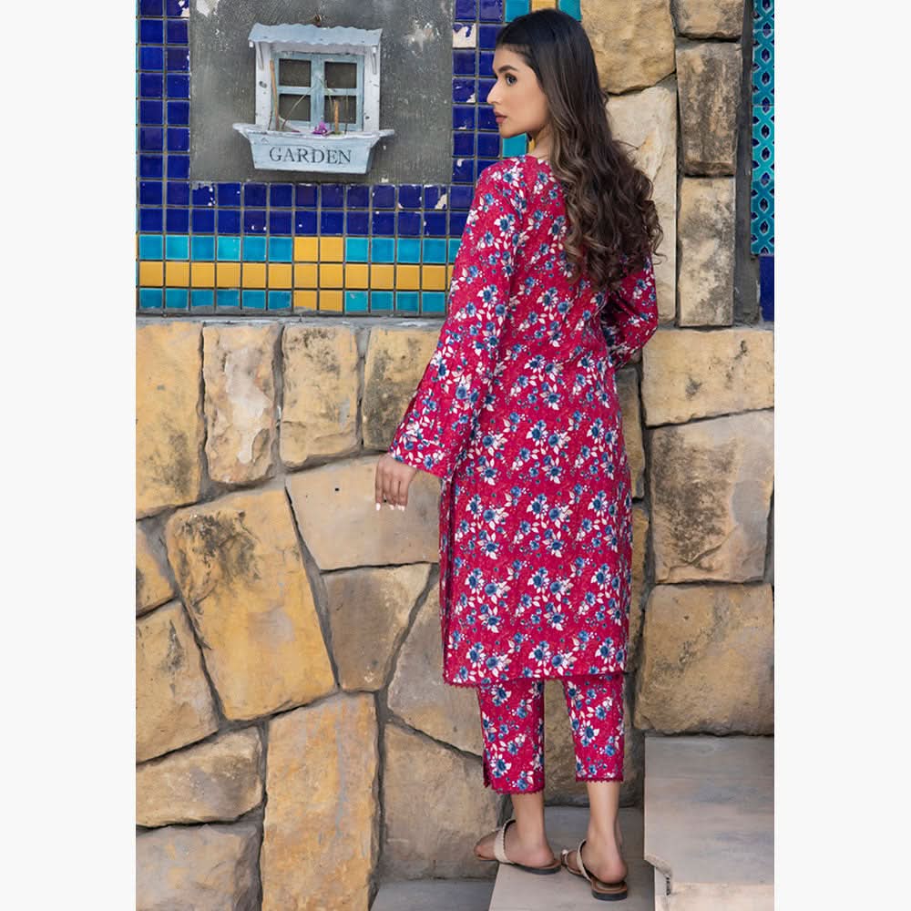 Identic Separates Printed Lawn 2Pcs Unstitched Suit V-1 - 2, Women, 2Pcs Shalwar Suit, Regalia Textiles, Chase Value