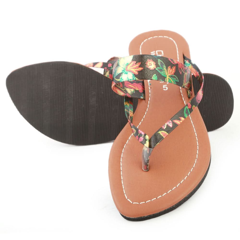 Girls Slippers J-309-A - Black, Kids, Girls Slippers, Chase Value, Chase Value