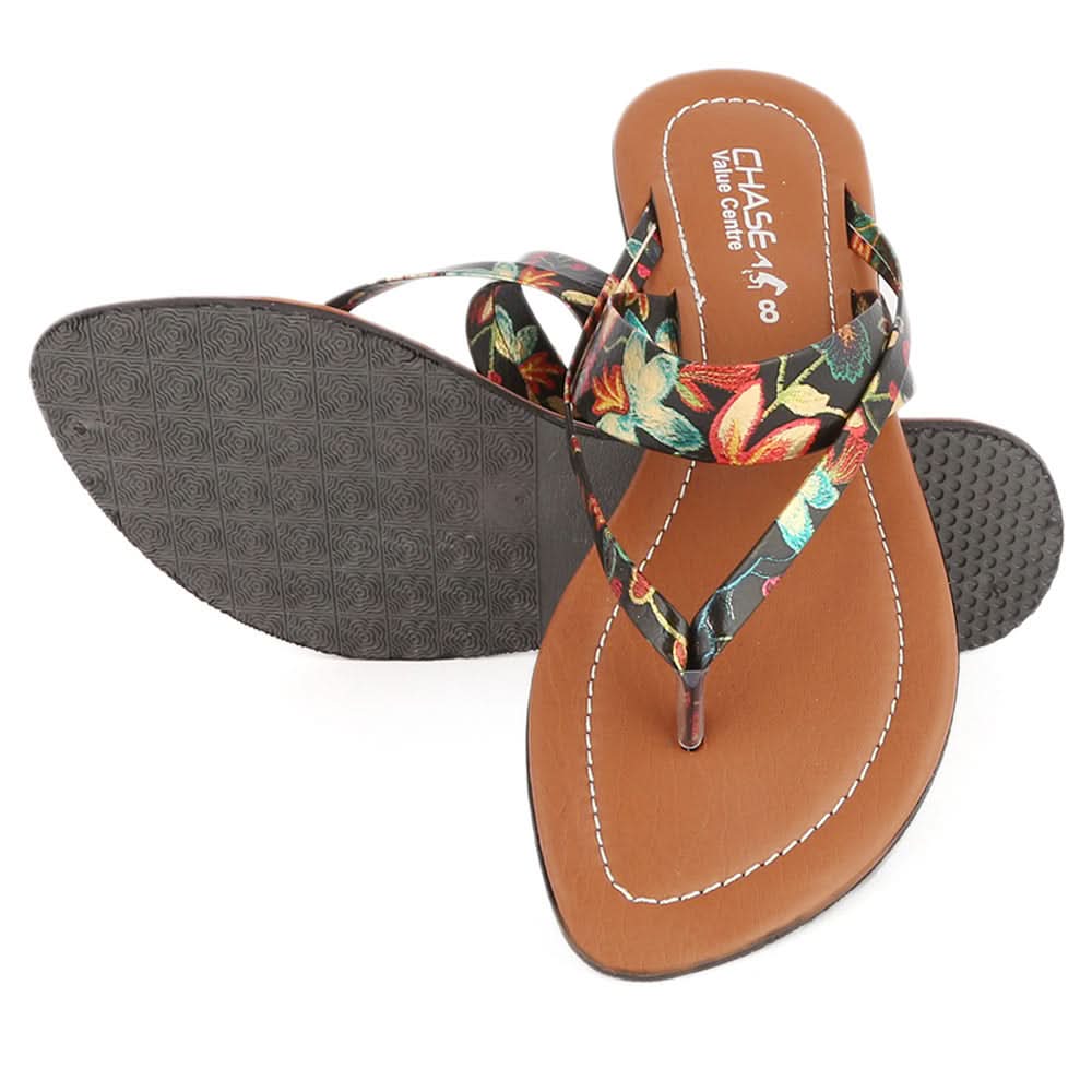 Women's Slipper J-309 - Black, Women, Slippers, Chase Value, Chase Value