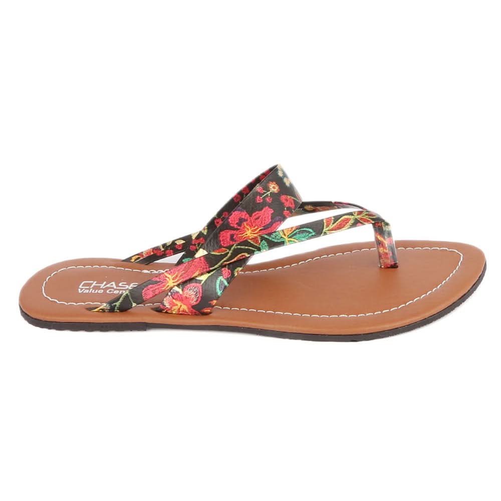 Women's Slipper J-309 - Black, Women, Slippers, Chase Value, Chase Value