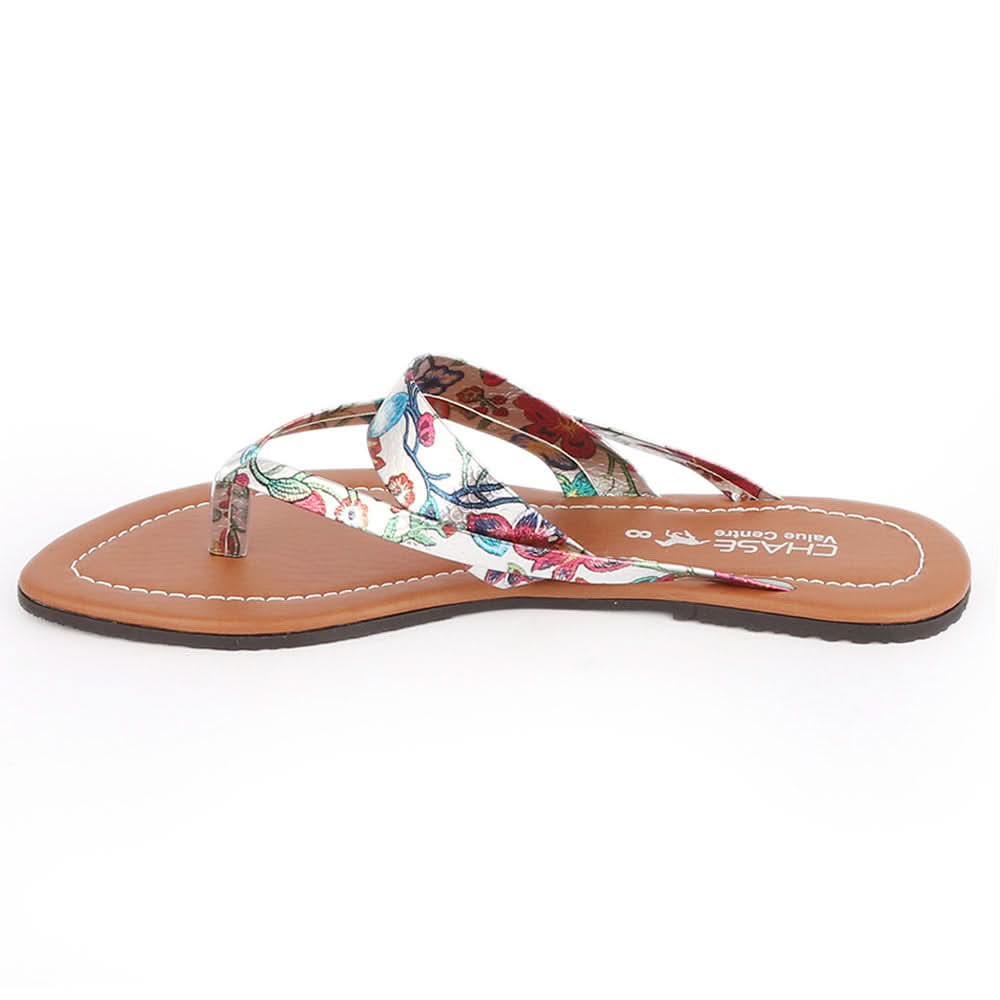 Women's Slipper J-309 - White, Women, Slippers, Chase Value, Chase Value