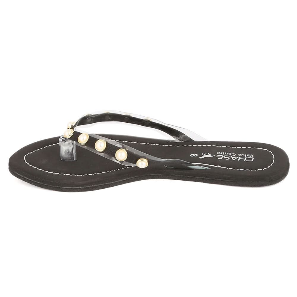 Women's Slipper J-527 - Black, Women, Slippers, Chase Value, Chase Value