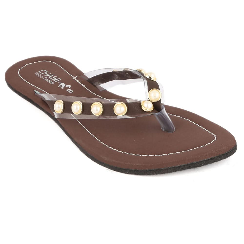 Women's Slipper J-527 - Coffee, Women, Slippers, Chase Value, Chase Value