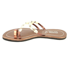 Girls Slippers J-530-A - Copper, Kids, Girls Slippers, Chase Value, Chase Value