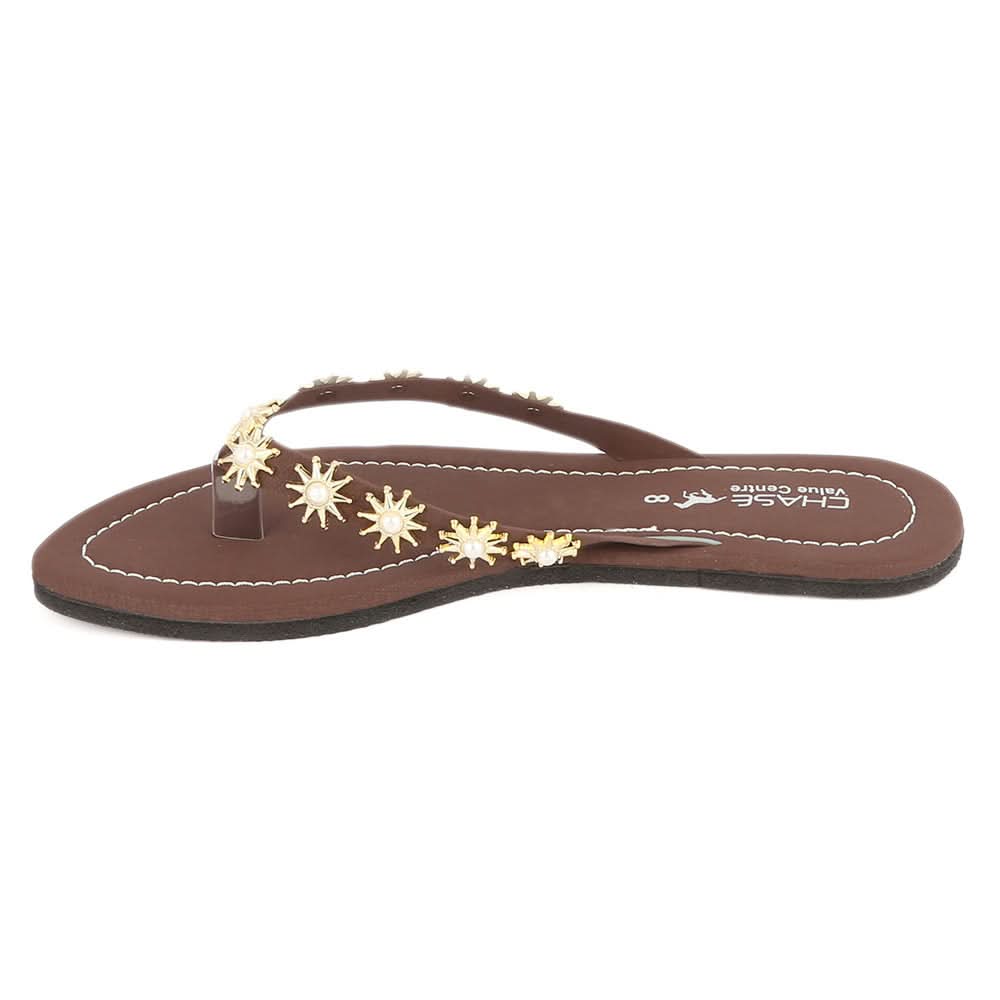 Women's Slipper J-533 - Brown, Women, Slippers, Chase Value, Chase Value