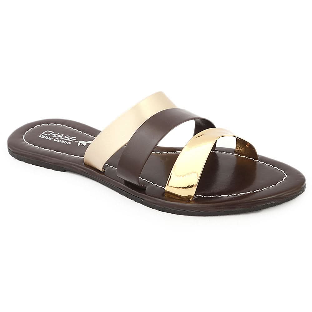 Women's Slipper Brown, Women, Slippers, Chase Value, Chase Value