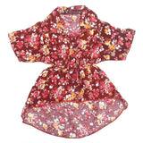 Girls Woven Half Sleeves Top - Maroon, Kids, Tops, Chase Value, Chase Value