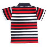 Boys Yarn Dyed T-Shirt - Red, Kids, Boys T-Shirts, Chase Value, Chase Value