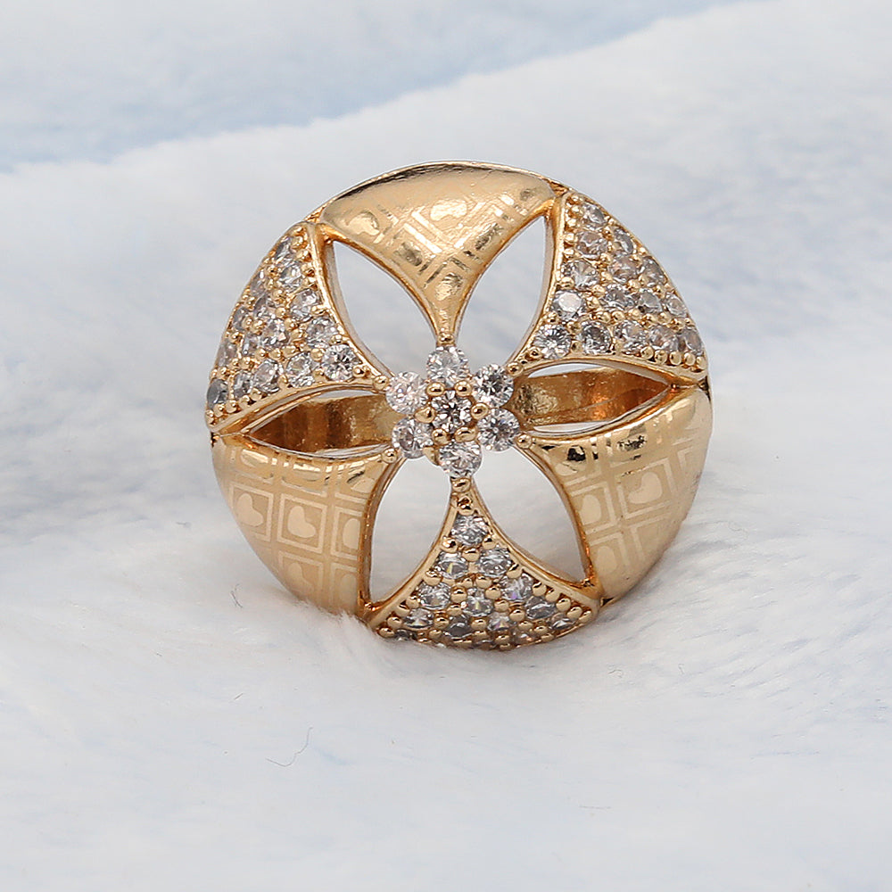 Women's Fancy Ring - Golden, Women, Finger Rings, Chase Value, Chase Value