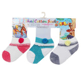 Newborn Socks Pack Of 3 - J, Newborn Caps, Shoes & Socks, Chase Value, Chase Value