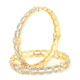 Women's Bangle- Golden, Women, Bangles & Bracelets, Chase Value, Chase Value