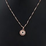 Women's Fancy Locket Set - Golden - test-store-for-chase-value