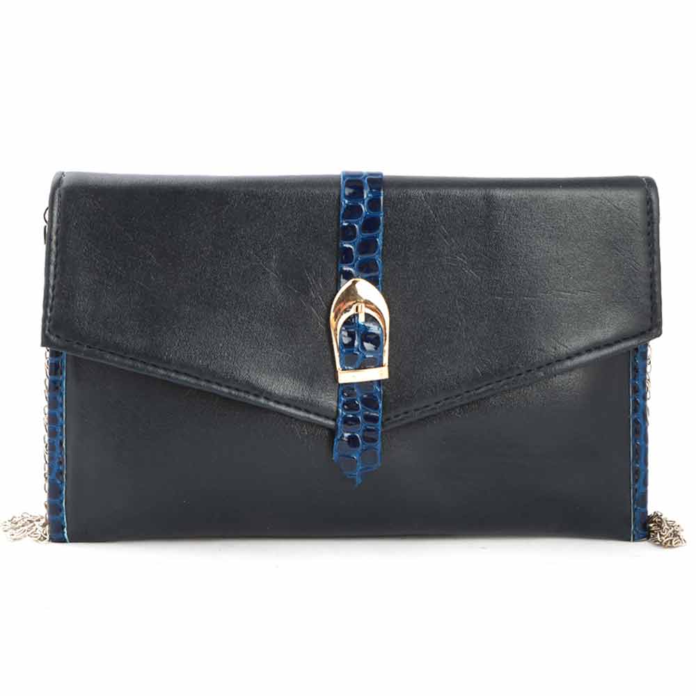 Women's Clutch (K-2065) - Navy Blue, Women, Clutches, Chase Value, Chase Value