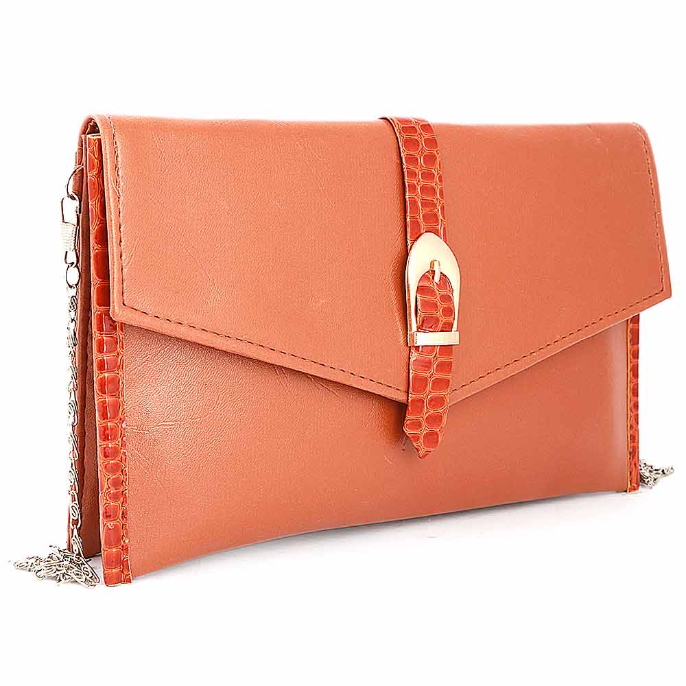 Women's Clutch (K-2065) - Brown, Women, Clutches, Chase Value, Chase Value