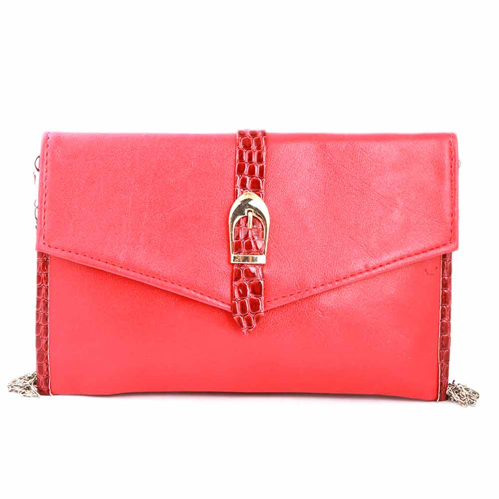 Women's Clutch (K-2065) - Red, Women, Clutches, Chase Value, Chase Value