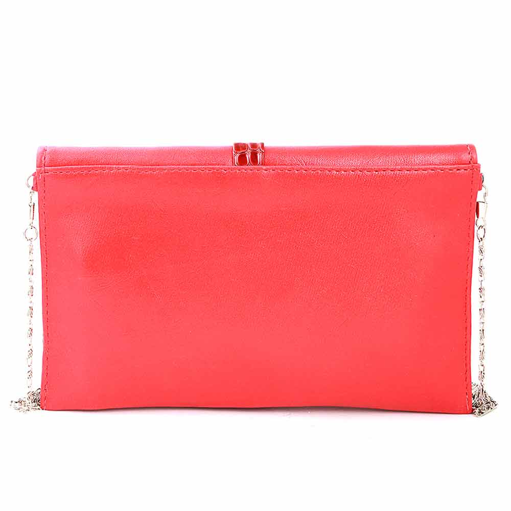 Women's Clutch (K-2065) - Red, Women, Clutches, Chase Value, Chase Value