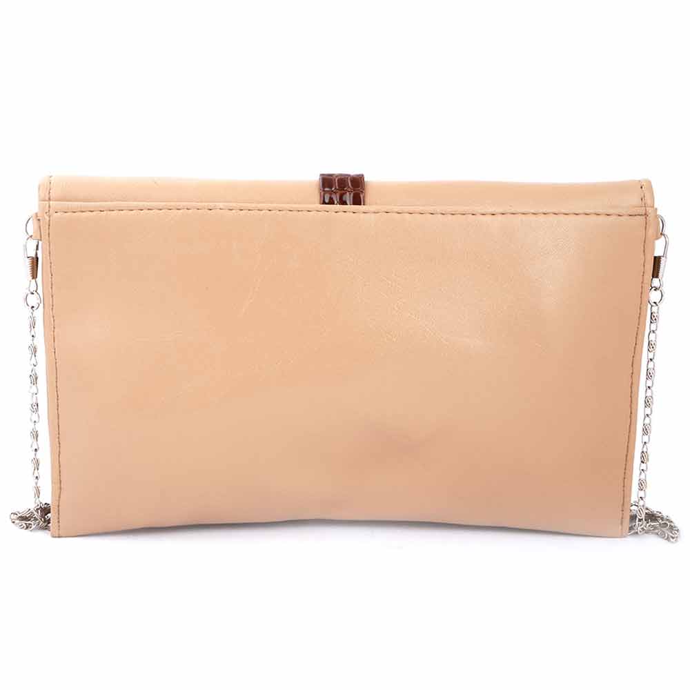 Women's Clutch (K-2065) - Beige, Women, Clutches, Chase Value, Chase Value