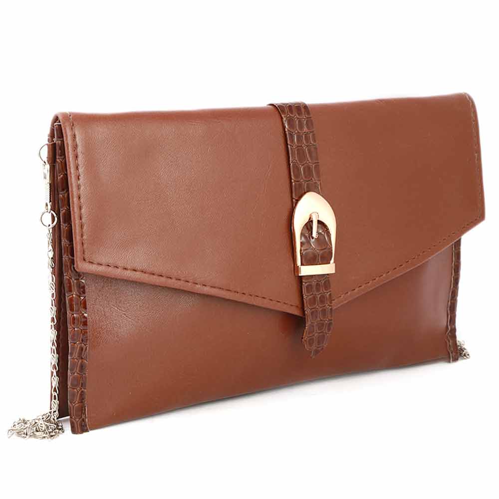 Women's Clutch (K-2065) - Coffee, Women, Clutches, Chase Value, Chase Value