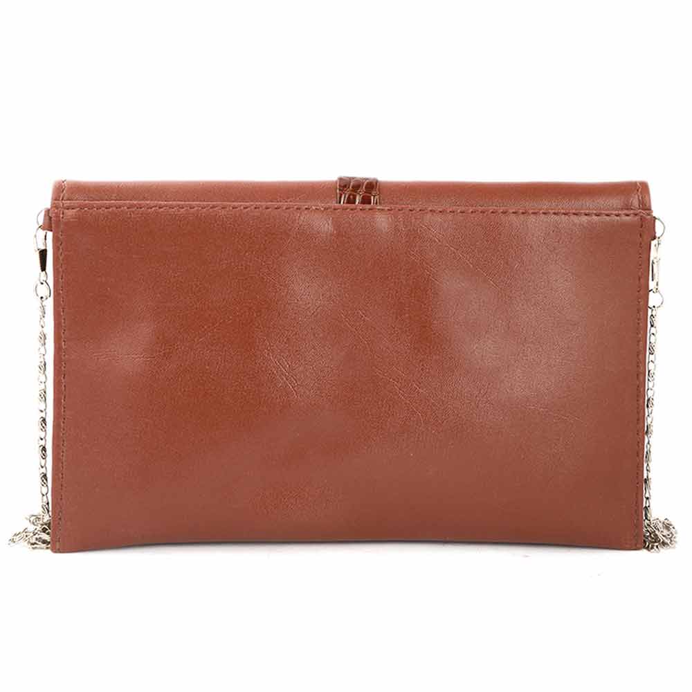 Women's Clutch (K-2065) - Coffee, Women, Clutches, Chase Value, Chase Value