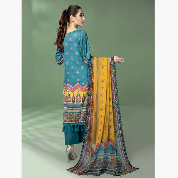 Schick Kinara Embroidered Lawn 3Pcs Unstitched Suit - 10, Women, 3Pcs Shalwar Suit, Schick Creation, Chase Value
