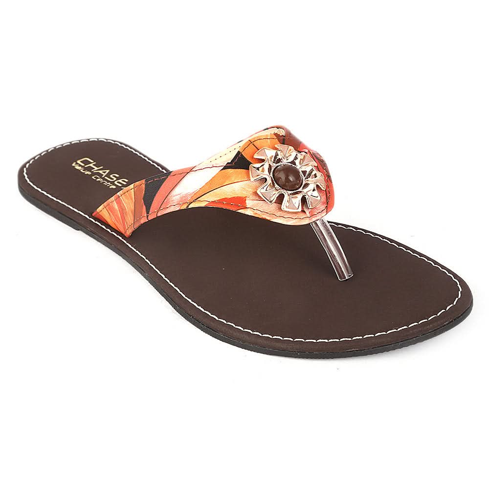 Women's Slipper (KL-031) - Brown - test-store-for-chase-value