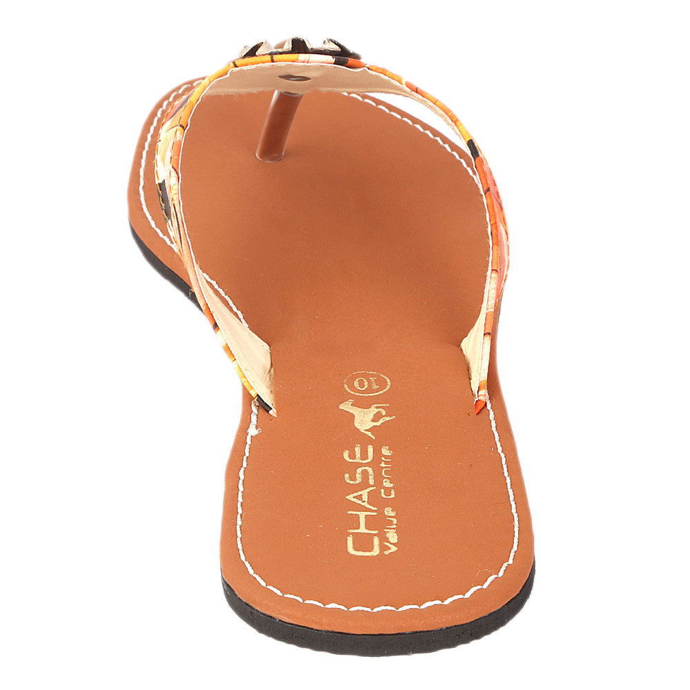 Women's Slipper (KL-031) - Mustard - test-store-for-chase-value