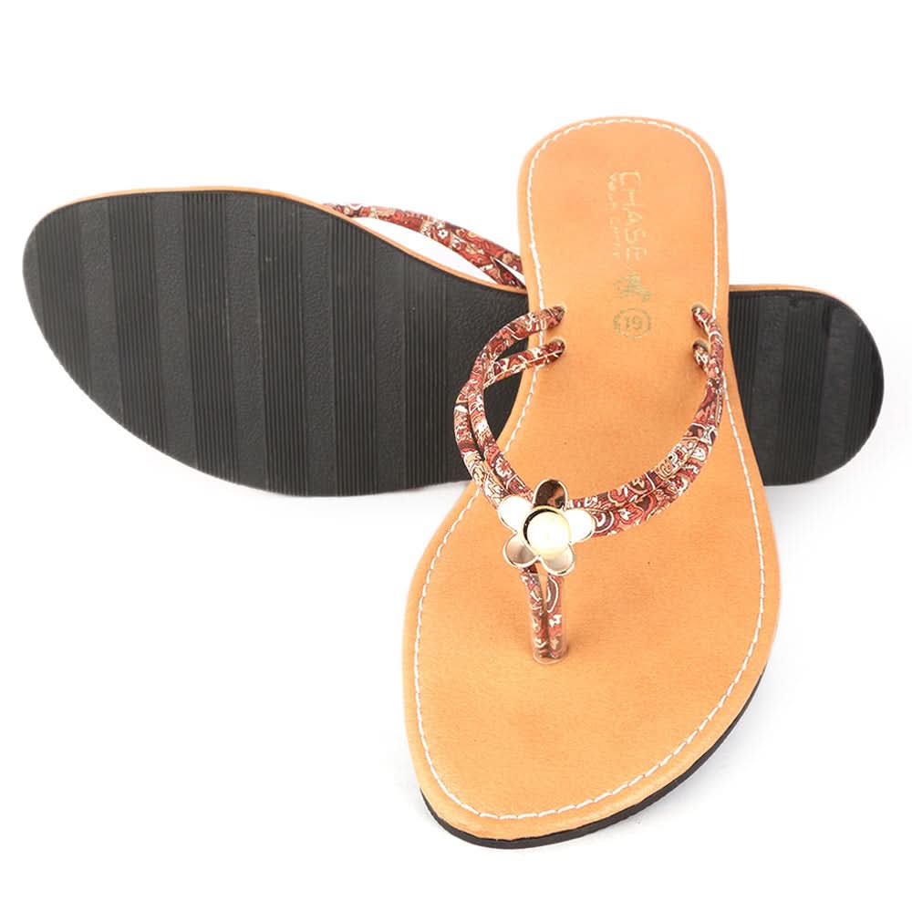 Women's Slipper (KL-035) - Brown - test-store-for-chase-value