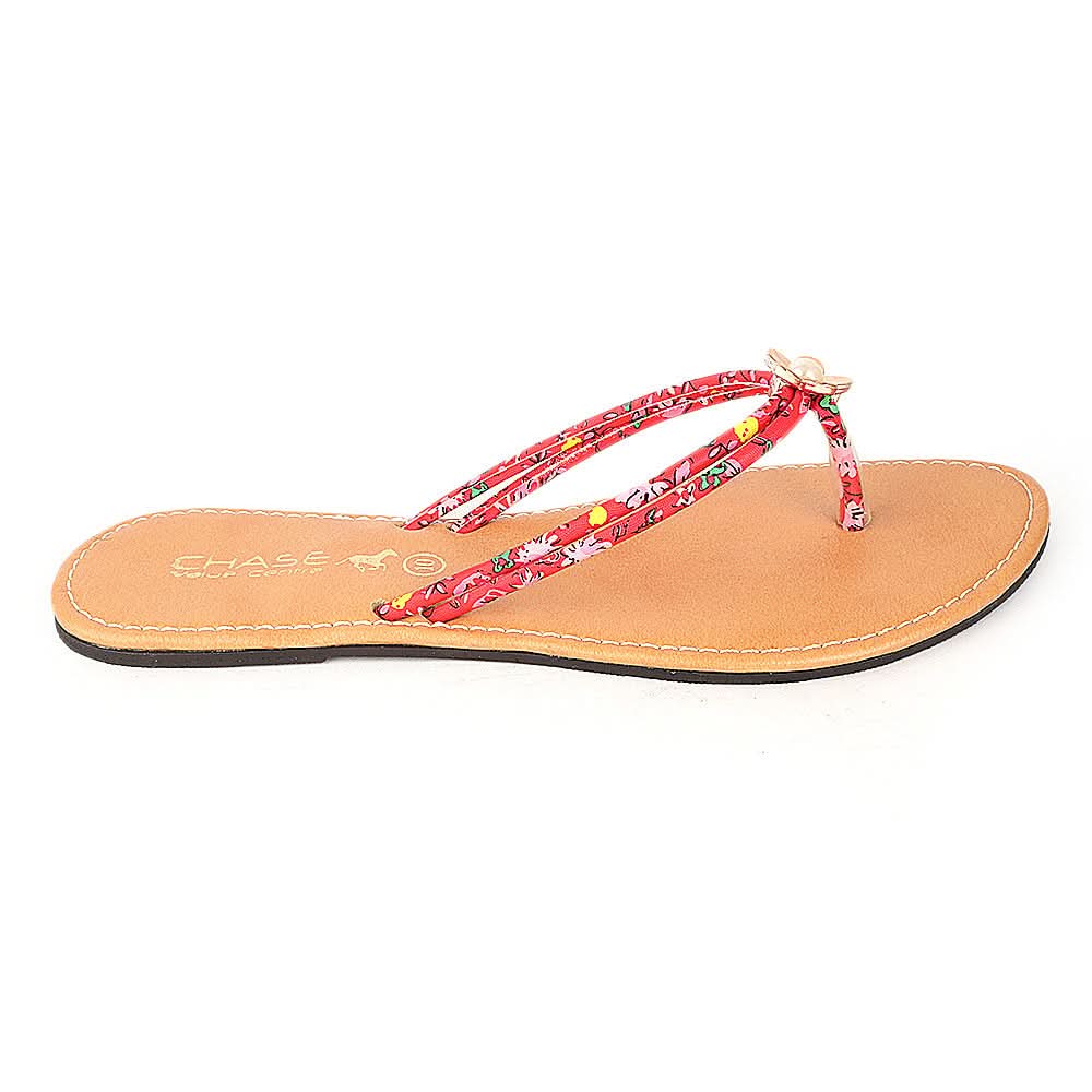Women's Slipper (KL-035) - Red - test-store-for-chase-value