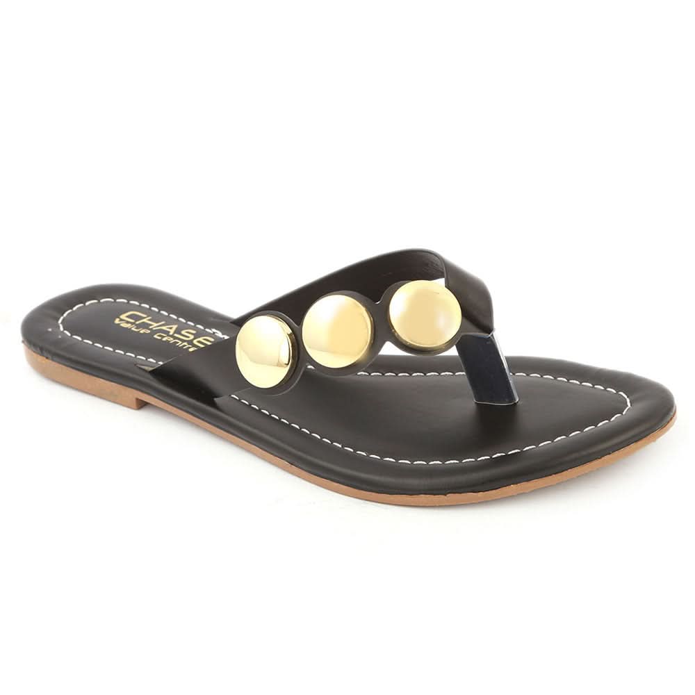 Women's Slipper (KL-052) - Black, Women, Slippers, Chase Value, Chase Value