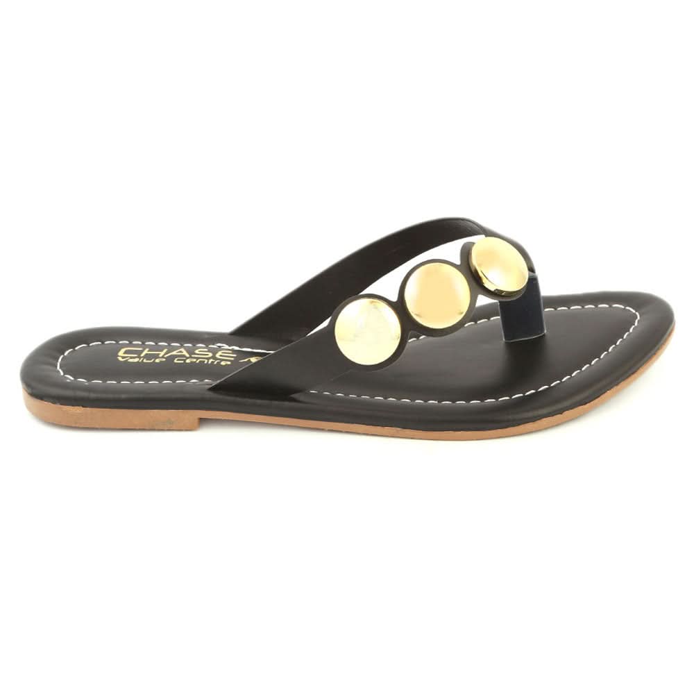 Women's Slipper (KL-052) - Black, Women, Slippers, Chase Value, Chase Value