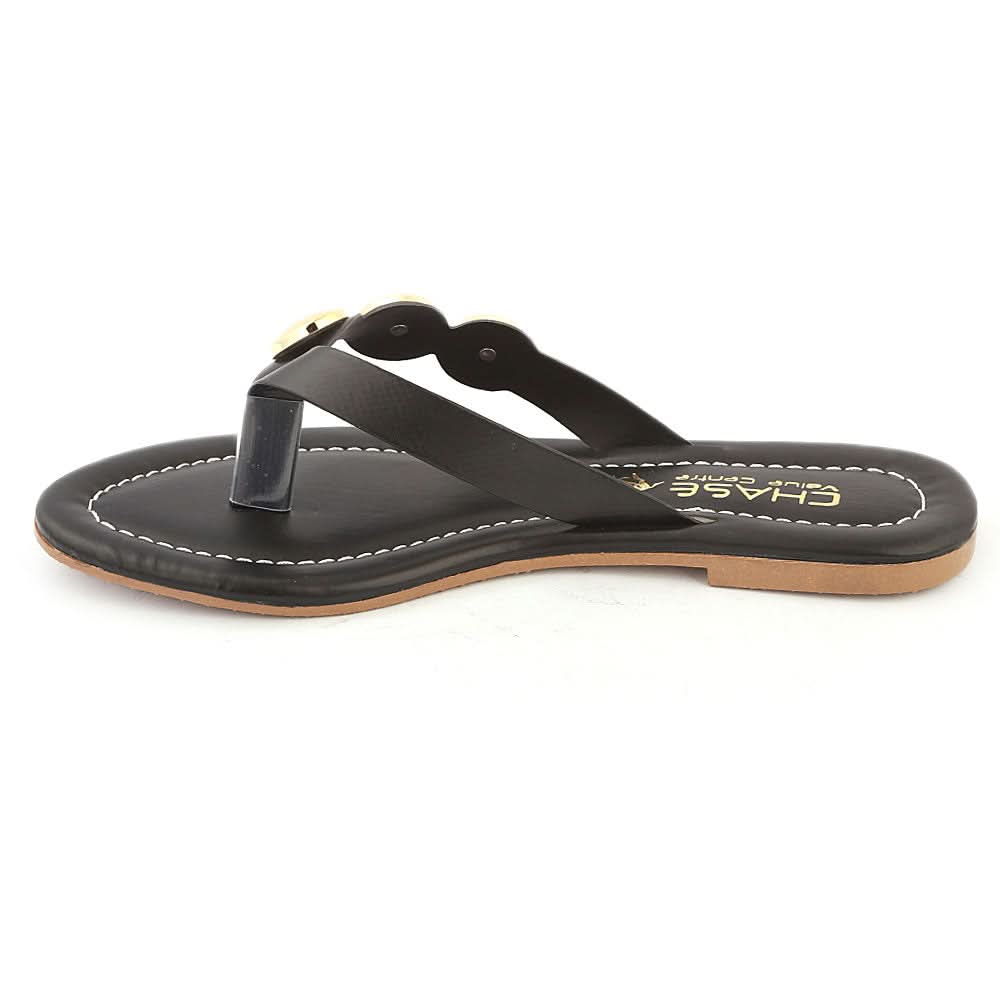 Women's Slipper (KL-052) - Black, Women, Slippers, Chase Value, Chase Value