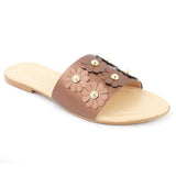 Women's Slipper (KL-053) - Brown, Women, Slippers, Chase Value, Chase Value