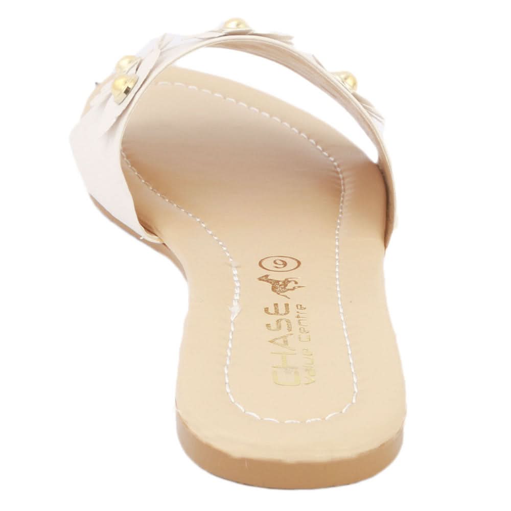 Women's Slipper (KL-053) - White, Women, Slippers, Chase Value, Chase Value