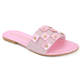 Women's Slipper (KL-054) - Pink, Women, Slippers, Chase Value, Chase Value