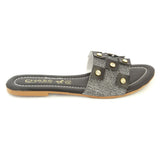 Women's Slipper (KL-054) - Black, Women, Slippers, Chase Value, Chase Value