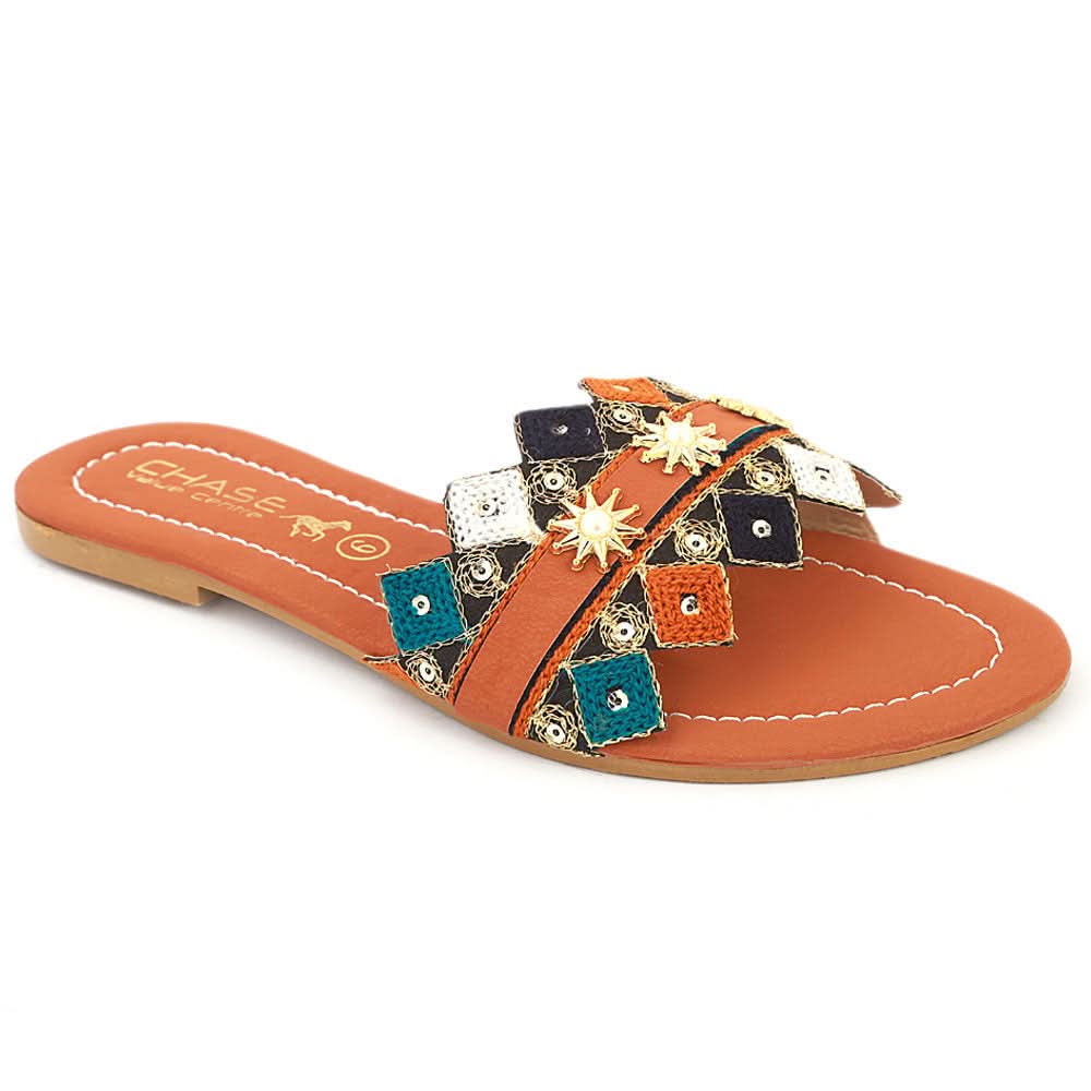 Women's Slipper (KL-055) - Mustard, Women, Slippers, Chase Value, Chase Value
