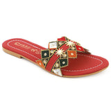 Women's Slipper (KL-055) - Maroon, Women, Slippers, Chase Value, Chase Value