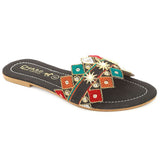 Women's Slipper (KL-055) - Black, Women, Slippers, Chase Value, Chase Value