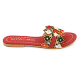 Women's Slipper (KL-055) - Maroon, Women, Slippers, Chase Value, Chase Value