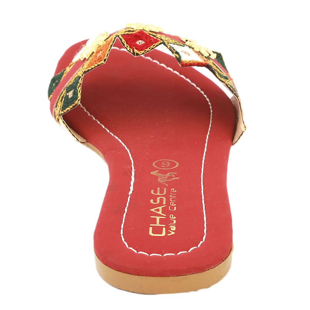 Women's Slipper (KL-055) - Maroon, Women, Slippers, Chase Value, Chase Value