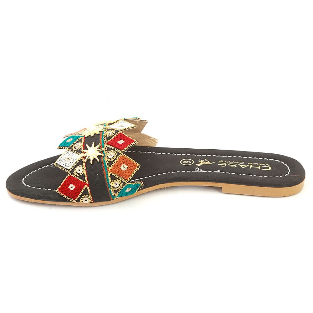 Women's Slipper (KL-055) - Black, Women, Slippers, Chase Value, Chase Value
