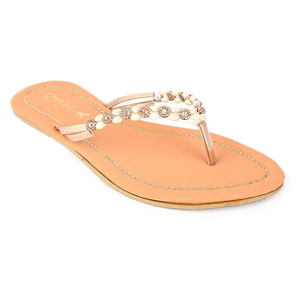 Women's Slipper (KL-05) - Peach - test-store-for-chase-value