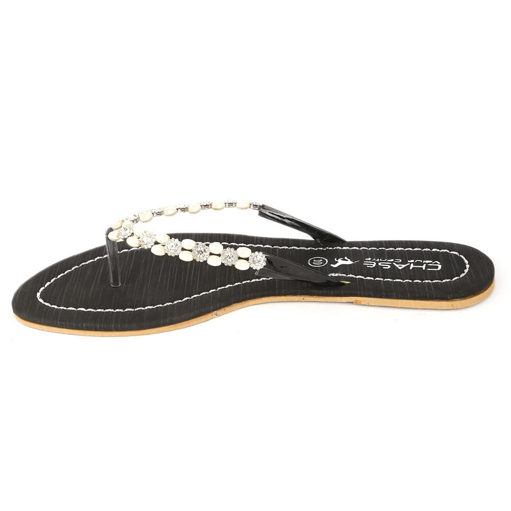 Women's Slipper (KL-05) - Black - test-store-for-chase-value