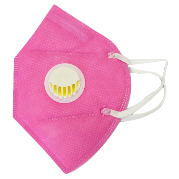 KN95 Mask With Filter - Pink, Women, Face Mask, Men, Face Mask, Beauty & Personal Care, Health & Hygiene, Chase Value, Chase Value