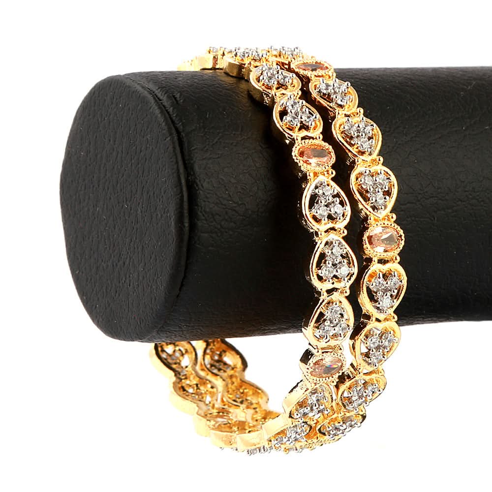 Women's Bangle- Golden, Women, Bangles & Bracelets, Chase Value, Chase Value
