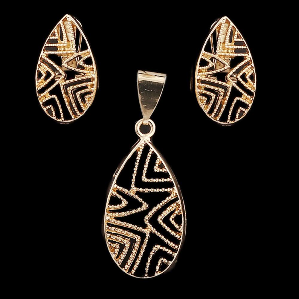 Women's Fancy  Locket Set - Golden, Women, Chains & Lockets, Chase Value, Chase Value