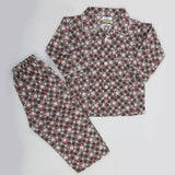Boys Full Sleeves Night Suit - Grey, Kids, Boys Sets And Suits, Chase Value, Chase Value