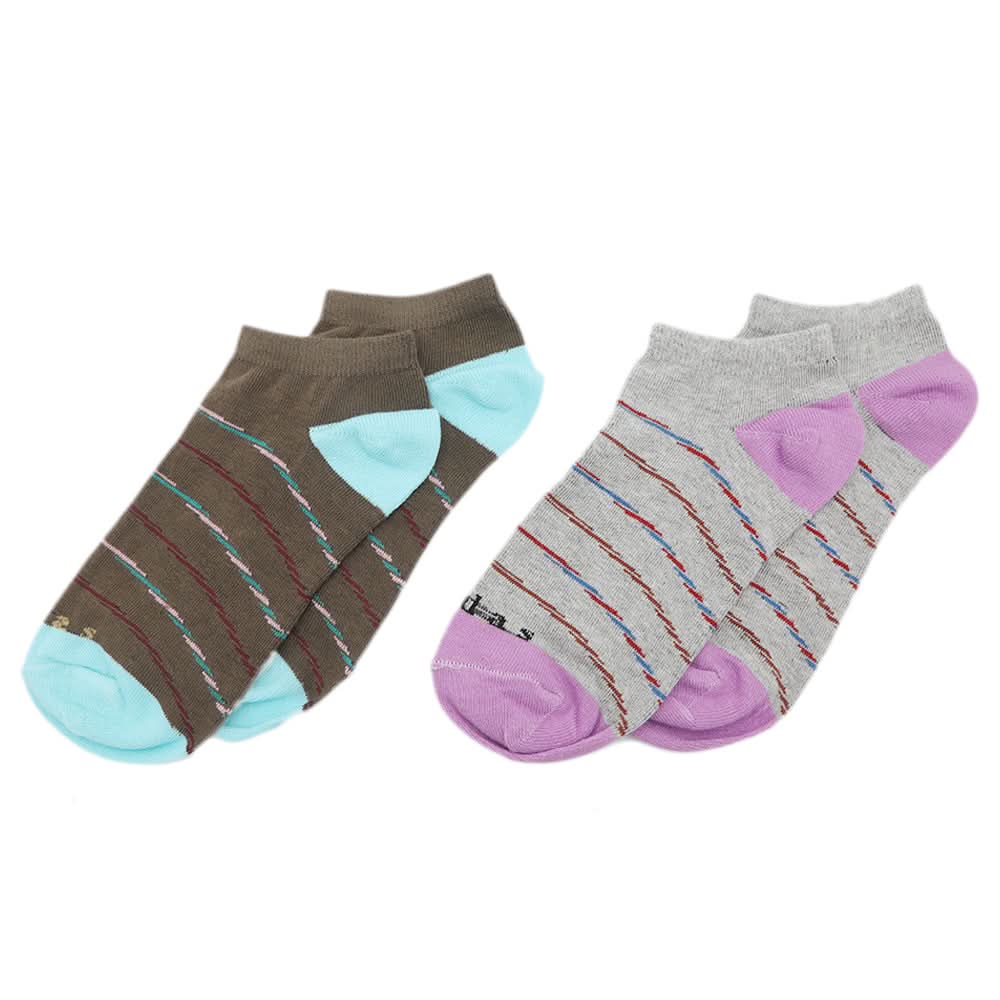 Men's 2Pcs Colorful Socks - K, Men, Mens Socks, Chase Value, Chase Value