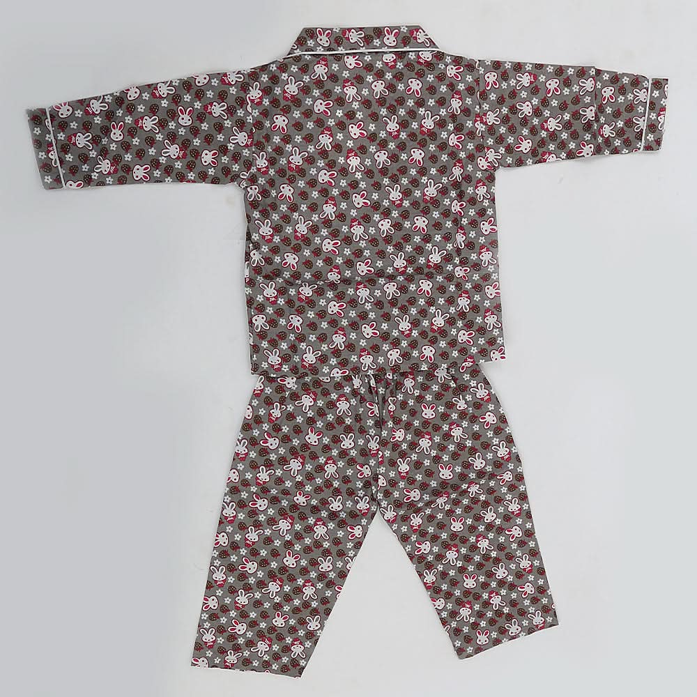 Boys Full Sleeves Night Suit - Grey, Kids, Boys Sets And Suits, Chase Value, Chase Value